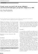 Cover page: Ectopic ureter associated with uterine didelphys and obstructed hemivagina: preoperative diagnosis by MRI