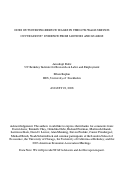 Cover page: Does Outsourcing Reduce Wages in the Low Wage Service Occupations?  Evidence from Janitors and Guards