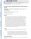 Cover page: Proactive Control as a Double-Edged Sword in Autism Spectrum Disorder