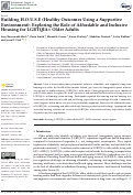 Cover page: Building H.O.U.S.E (Healthy Outcomes Using a Supportive Environment): Exploring the Role of Affordable and Inclusive Housing for LGBTQIA+ Older Adults