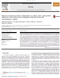 Cover page: Impact of natural gas fuel composition on criteria, toxic, and particle emissions from transit buses equipped with lean burn and stoichiometric engines