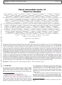 Cover page: Planck intermediate results