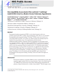 Cover page: Biocompatibility Assessment of the CentriMag-Novalung Adult ECMO Circuit in a Model of Acute Pulmonary Hypertension