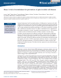 Cover page: Phase 2 trial of montelukast for prevention of pain in sickle cell disease