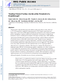 Cover page: Treating Chronic Pruritus: Are We at the Threshold of a Breakthrough?