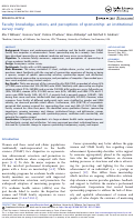 Cover page: Faculty knowledge, actions, and perceptions of sponsorship: an institutional survey study.