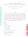 Cover page: Dynamics on flag manifolds: Domains of proper discontinuity and cocompactness