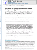 Cover page: Effectiveness and Duration of Protection of One Dose of a Meningococcal Conjugate Vaccine