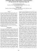 Cover page: Analyzing the Effect of Team Structure on Team Performance: An Experimental and Computational Approach