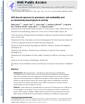 Cover page: GPS-Based Exposure to Greenness and Walkability and Accelerometry-Based Physical Activity.