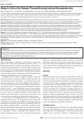 Cover page: Sleep Is Critical for Remote Preconditioning-Induced Neuroprotection.