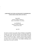 Cover page: Labor Market Institutions and the Industry Wage Distribution: Evidence from Austria, Norway, and the U.S.