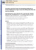 Cover page: Prevalence and risk factors for neutralizing antibodies to human papillomavirus types 16 and 18 in HIV-positive men who have sex with men.