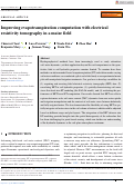 Cover page: Improving evapotranspiration computation with electrical resistivity tomography in a maize field