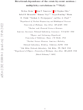 Cover page: Directional dependence of the event-by-event neutron-γ multiplicity correlations in Cf252(sf)