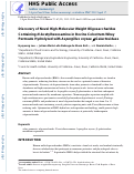 Cover page: Discovery of Novel High-Molecular Weight Oligosaccharides Containing N‑Acetylhexosamine in Bovine Colostrum Whey Permeate Hydrolyzed with Aspergillus oryzae β‑Galactosidase