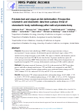 Cover page: Prostate bed and organ-at-risk deformation: Prospective volumetric and dosimetric data from a phase II trial of stereotactic body radiotherapy after radical prostatectomy.