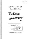 Cover page: SPINS OF SOME RADIOACTIVE IODINE ISOTOPES