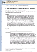 Cover page: Is CD34 truly a negative marker for mesenchymal stromal cells?