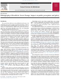 Cover page: Independent Review Of Social And Population Variation In Mental Health Could Improve Diagnosis In DSM Revisions