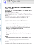 Cover page: The H-Reflex as a Biomarker for Spinal Disinhibition in Painful Diabetic Neuropathy