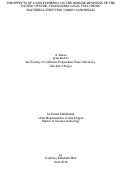 Cover page of The Effects of 4-nonylphenol on the Immune Response of the Pacific oyster, Crassostrea gigas, Following Bacterial Infection (Vibrio campbellii)