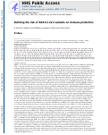 Cover page: Defining the risk of SARS-CoV-2 variants on immune protection