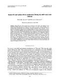 Cover page: Radon-222 and radium-226 in southeastern Bering Sea shelf waters and sediment