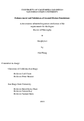 Cover page: Enhancement and Validation of Ground Motion Simulations