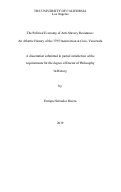 Cover page: The Political Economy of Anti-Slavery Resistance: An Atlantic History of the 1795 Insurrection at Coro, Venezuela