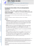 Cover page: Everyday functional ability in HIV and methamphetamine dependence