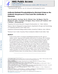 Cover page: Antibody-Mediated Phosphatidylserine Blockade Enhances the Antitumor Responses to CTLA-4 and PD-1 Antibodies in Melanoma