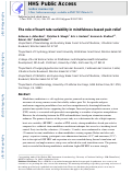 Cover page: The Role of Heart Rate Variability in Mindfulness-Based Pain Relief