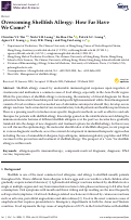 Cover page: Overcoming Shellfish Allergy: How Far Have We Come? †