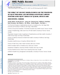 Cover page: The impact of recent homelessness on the provision of injection drug use initiation assistance among persons who inject drugs in Tijuana, Mexico and Vancouver, Canada