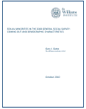 Cover page: Sexual Minorities in the 2008 General Social Survey: Coming Out and Demographic Characteristics