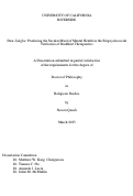 Cover page: Dear Sangha: Producing The Secular Mind of Mental Health in The Biopsychosocial Territories of Buddhist Therapeutics