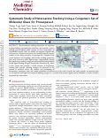 Cover page: Systematic Study of Heteroarene Stacking Using a Congeneric Set of Molecular Glues for Procaspase-6.