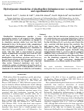 Cover page: Hydrodynamic stimulation of dinoflagellate bioluminescence: a computational and experimental study