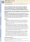 Cover page: Baseline Retinal Nerve Fiber Layer Thickness and Macular Volume Quantified by OCT in the North American Phase 3 Fingolimod Trial for Relapsing–Remitting Multiple Sclerosis