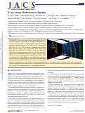 Cover page: X‑ray Linear Dichroism in Apatite