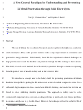 Cover page: A New General Paradigm for Understanding and Preventing Li Metal Penetration through Solid Electrolytes