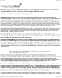 Cover page: Pursuing Deep Equity in “Blended” Classrooms: Exploring the In-Person Teacher Role in Supporting Low-Income Youth through Computer-Based Learning