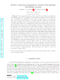 Cover page: Positive contraction mappings for classical and quantum Schrödinger systems