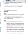 Cover page: An Introduction and Integration of Cross-Classified, Multiple Membership, and Dynamic Group Random-Effects Models