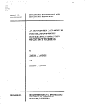 Cover page: An Augmented Lagrangian Formulation for the Finite Element Solution of Contact Problems
