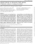 Cover page: Spatial deficits in ideomotor limb apraxiaA kinematic analysis of aiming movements