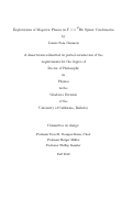 Cover page: Explorations of Magnetic Phases in F = 1 87Rb Spinor Condensates