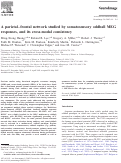 Cover page: A parietal–frontal network studied by somatosensory oddball MEG responses, and its cross-modal consistency