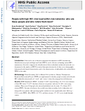 Cover page: People with high HIV viral load within risk networks: who are these people and who refers them best?